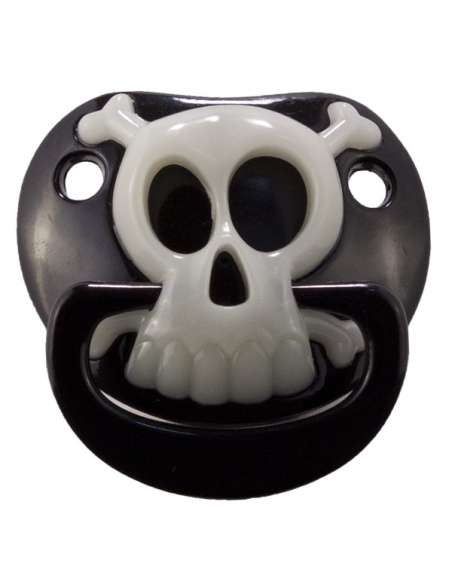 Chupete Billy Bob - Black Pirate Skull