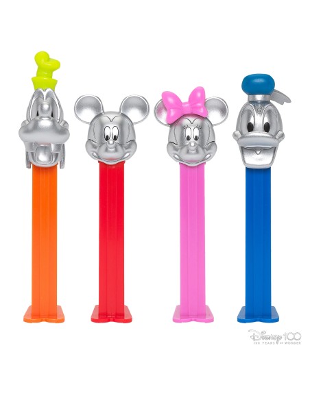 Dispensador Caramelos PEZ Disney 100 Aniversario Set