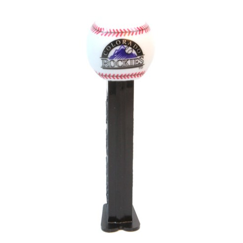 Dispensador Caramelos Pez Baseball Colorado Rockies