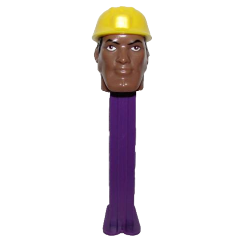 Dispensador Caramelos PEZ Emergency Heroes Chuck Construction Worker