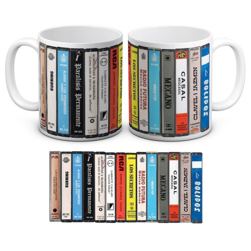 Taza La Movida Madrileña Cassette Collection