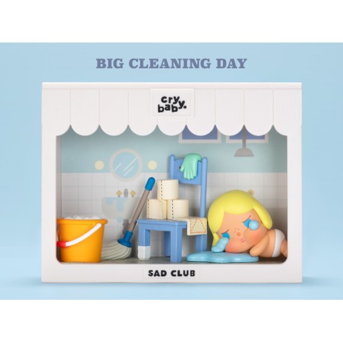 Pop Mart CRYBABY Sad Club Scene Sets