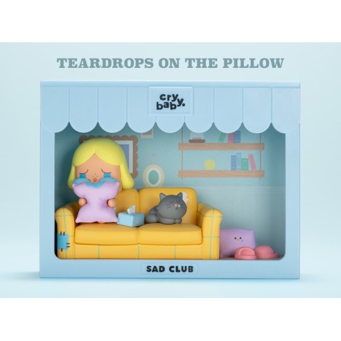 Pop Mart CRYBABY Sad Club Scene Sets