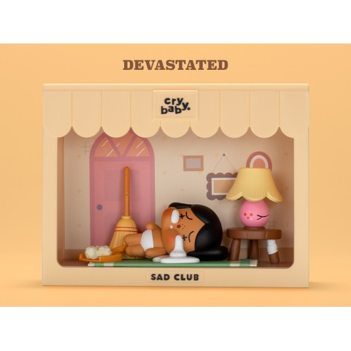 Pop Mart CRYBABY Sad Club Scene Sets