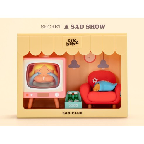 Pop Mart CRYBABY Sad Club Scene Sets