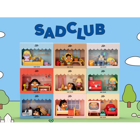 Pop Mart CRYBABY Sad Club Scene Sets