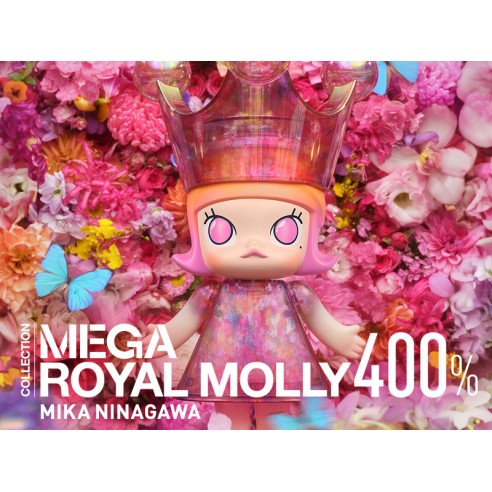 MEGA ROYAL MOLLY 400% MIKA NINAGAWA Pop Mart