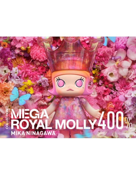 MEGA ROYAL MOLLY 400% MIKA NINAGAWA Pop Mart