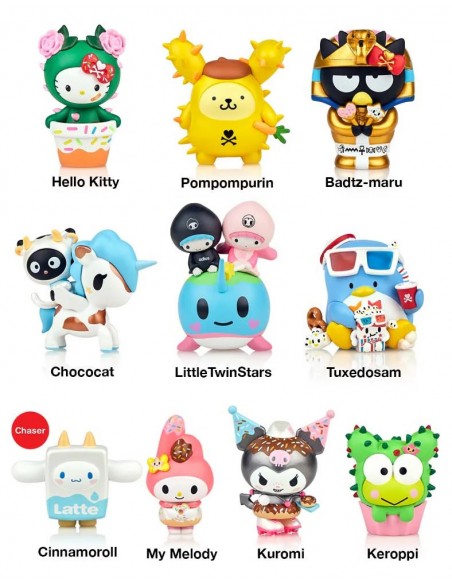 Tokidoki x Hello Kitty and Friends Series 2 Blind Box