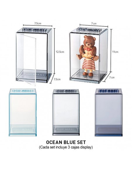 POP MART Display Box Set (Ocean Blue)