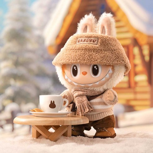 POP MART Labubu The Monsters DRESS BE LATTE