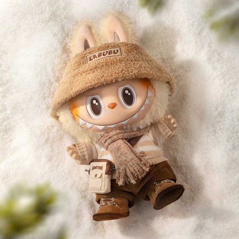 POP MART Labubu The Monsters DRESS BE LATTE