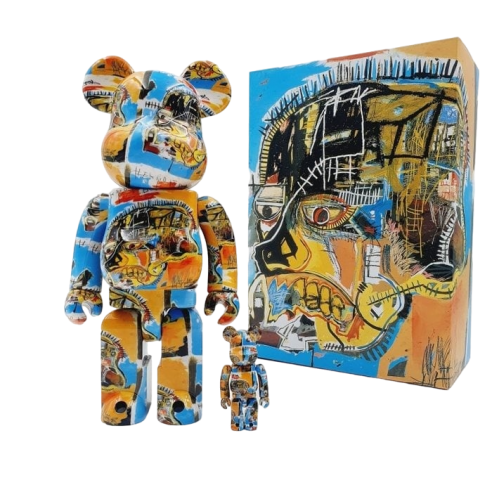 Bearbrick Jean-Michel Basquiat v10 400% + 100%