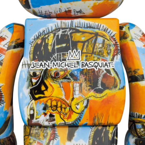 Bearbrick Jean-Michel Basquiat v10 400% + 100%