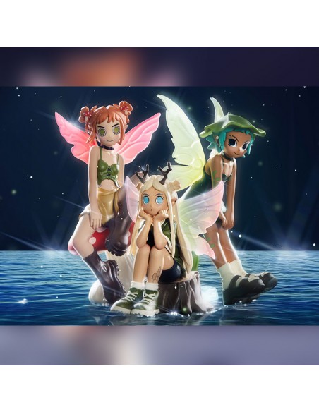 Peach Riot Punk Fairy