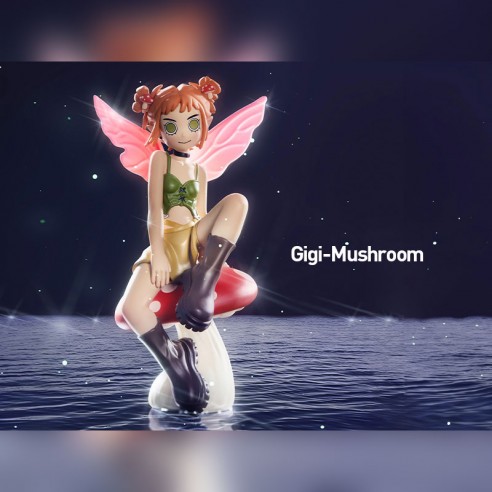 Peach Riot Punk Fairy