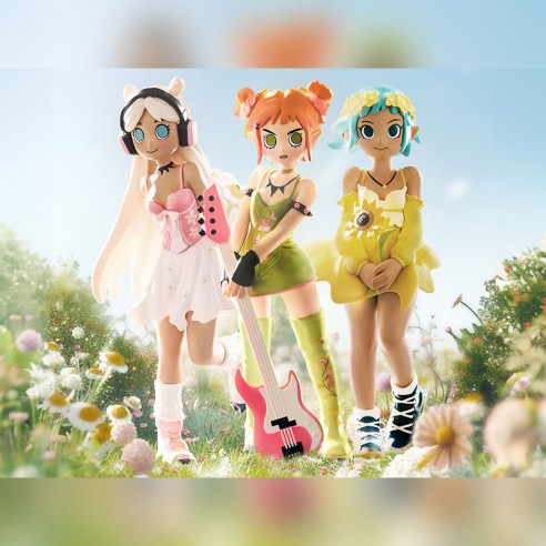 Peach Riot Punk Fairy