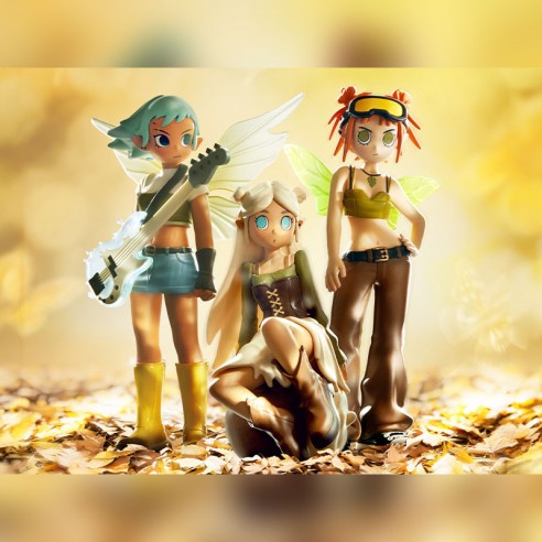 Peach Riot Punk Fairy