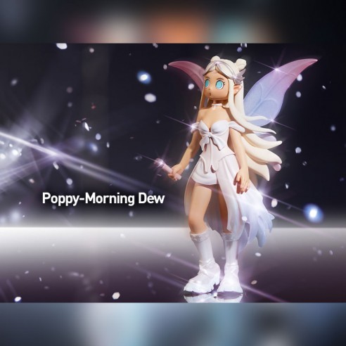 Peach Riot Punk Fairy