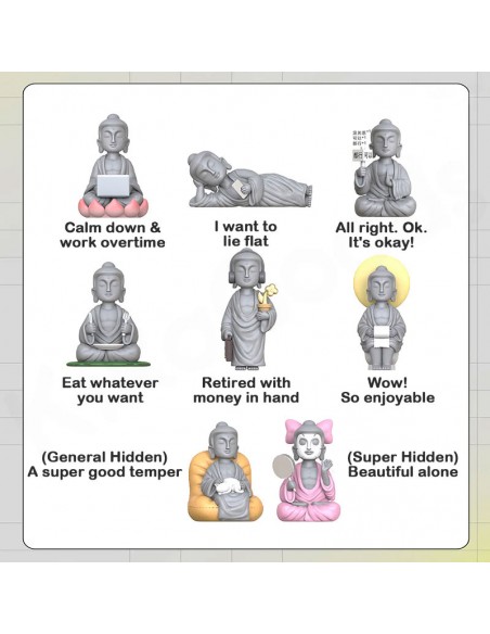 AMITOFO Good Mindset Buddhist Style Trend