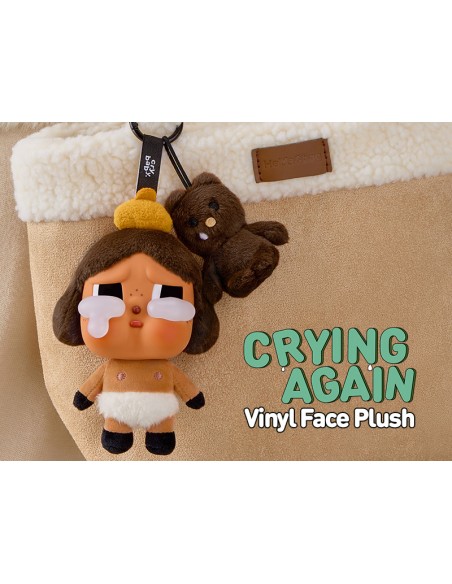 CRYBABY Crying Again Face Plush POP MART