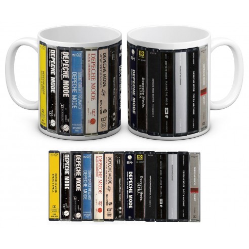 Taza Depeche Mode Cassette Collection