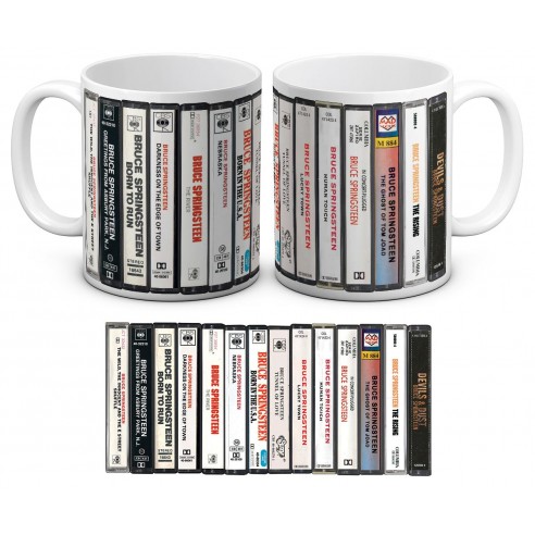 Taza Bruce Springsteen Cassette Collection
