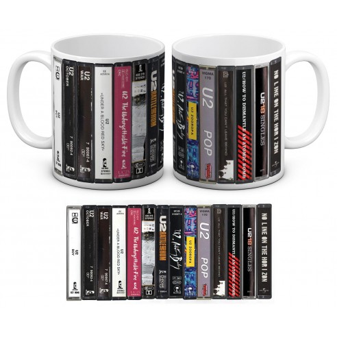 Taza U2 Cassette Collection