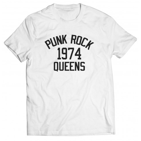 Camiseta Punk Rock 1974 Queens