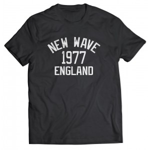 Camiseta New Wave 1977 England