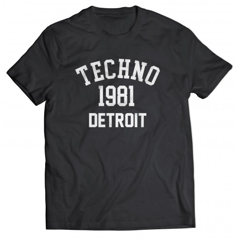 Camiseta Techno 1981 Detroit