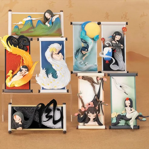 Sleep Chinese Scrolls Series