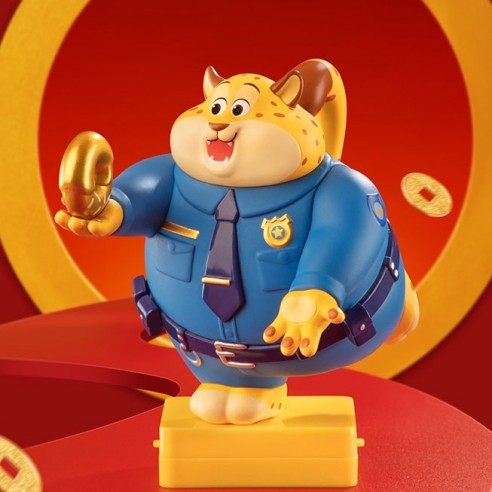 Zootopia Benjamin Clawhauser Lucky Leopard Series