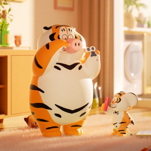 Alexander The Fat Tiger Roaring Love Series