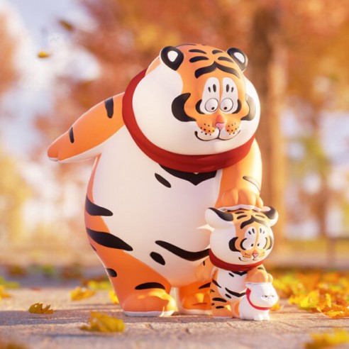 Alexander The Fat Tiger Roaring Love Series