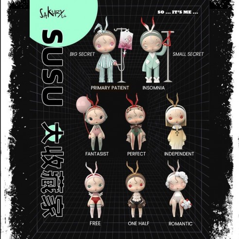 SUSU Super Collector Series Blind Box By Sakury Lab