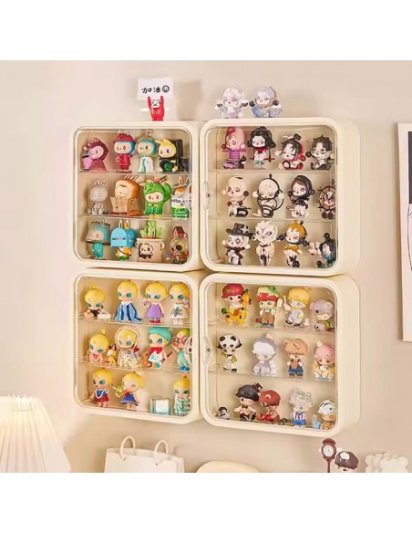 Expositor Vitrina Figuras Blanco