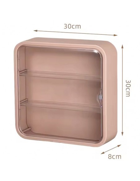 Expositor Vitrina Figuras Rosa