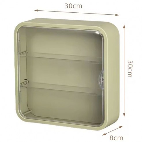 Expositor Vitrina Figuras Verde