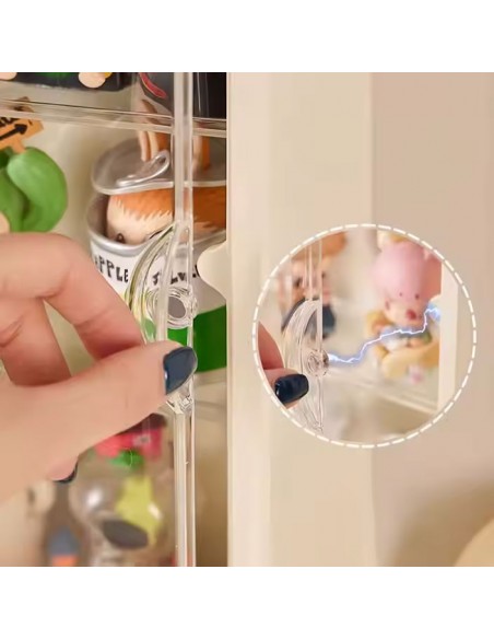 Expositor Vitrina Figuras Marfil