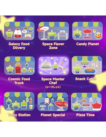 Aliens' Pizza Planet Blind Box 52 Toys