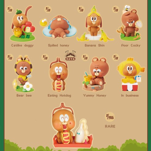 Dodowo Happy & Cocky Series Blind Box