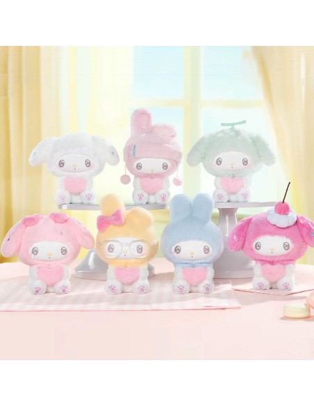 My Melody 50th Anniversary Milk Candy Plush Keychains