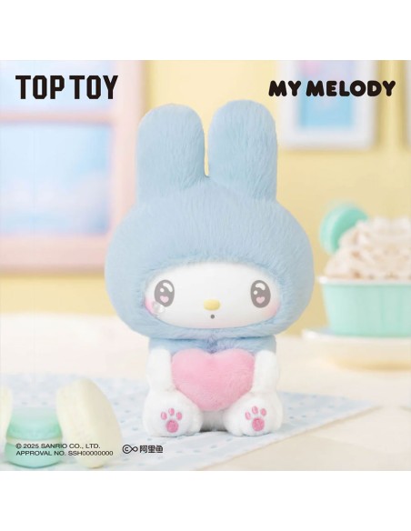 My Melody 50th Anniversary Milk Candy Plush Keychains