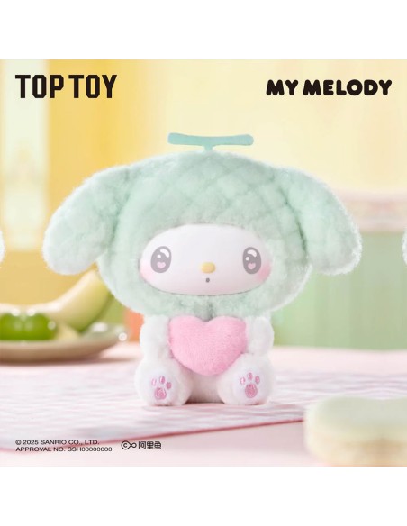 My Melody 50th Anniversary Milk Candy Plush Keychains