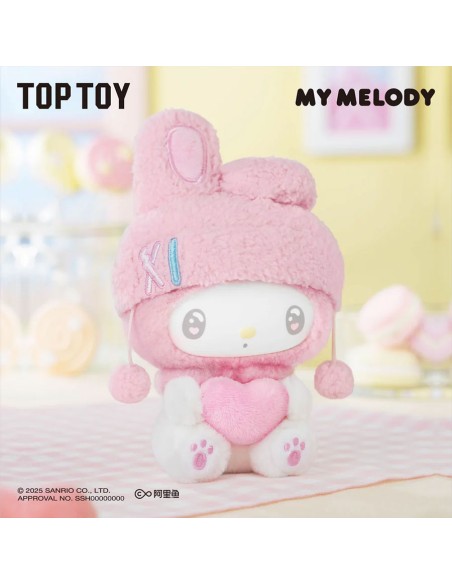 My Melody 50th Anniversary Milk Candy Plush Keychains