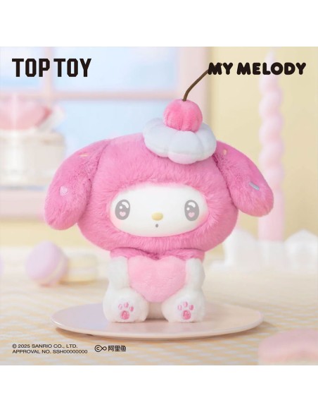 My Melody 50th Anniversary Milk Candy Plush Keychains