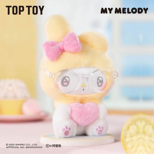 My Melody 50th Anniversary Milk Candy Plush Keychains