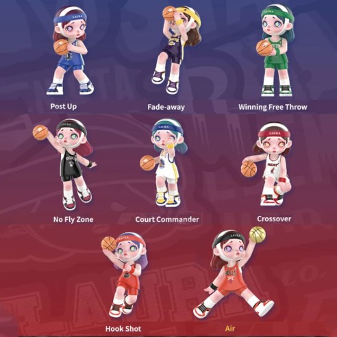 TOYCITY Laura Basketball Who is the MVP Series Blind Box