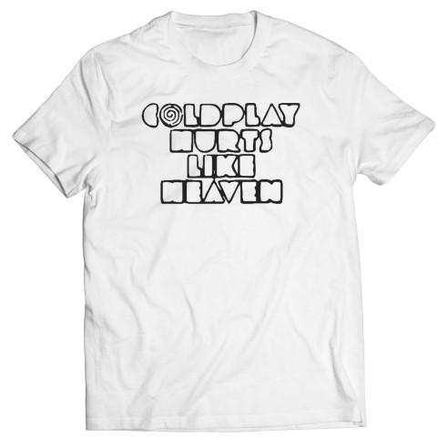 Camiseta Coldplay Hurts Like Heaven